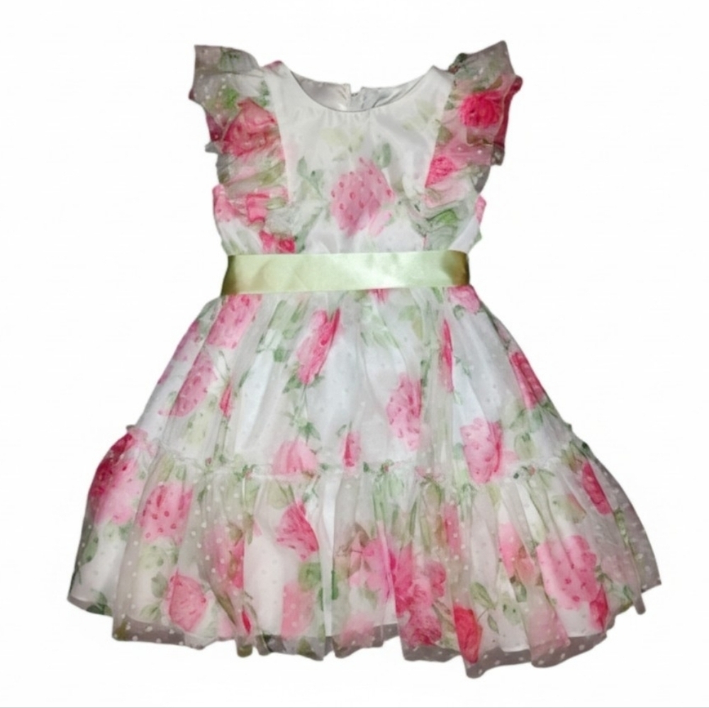 Vintage Rare Editions floral girls dress